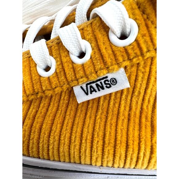 Vans Anaheim Factory Sneakers Gold Corduroy Size 8.5 - Picture 7 of 11